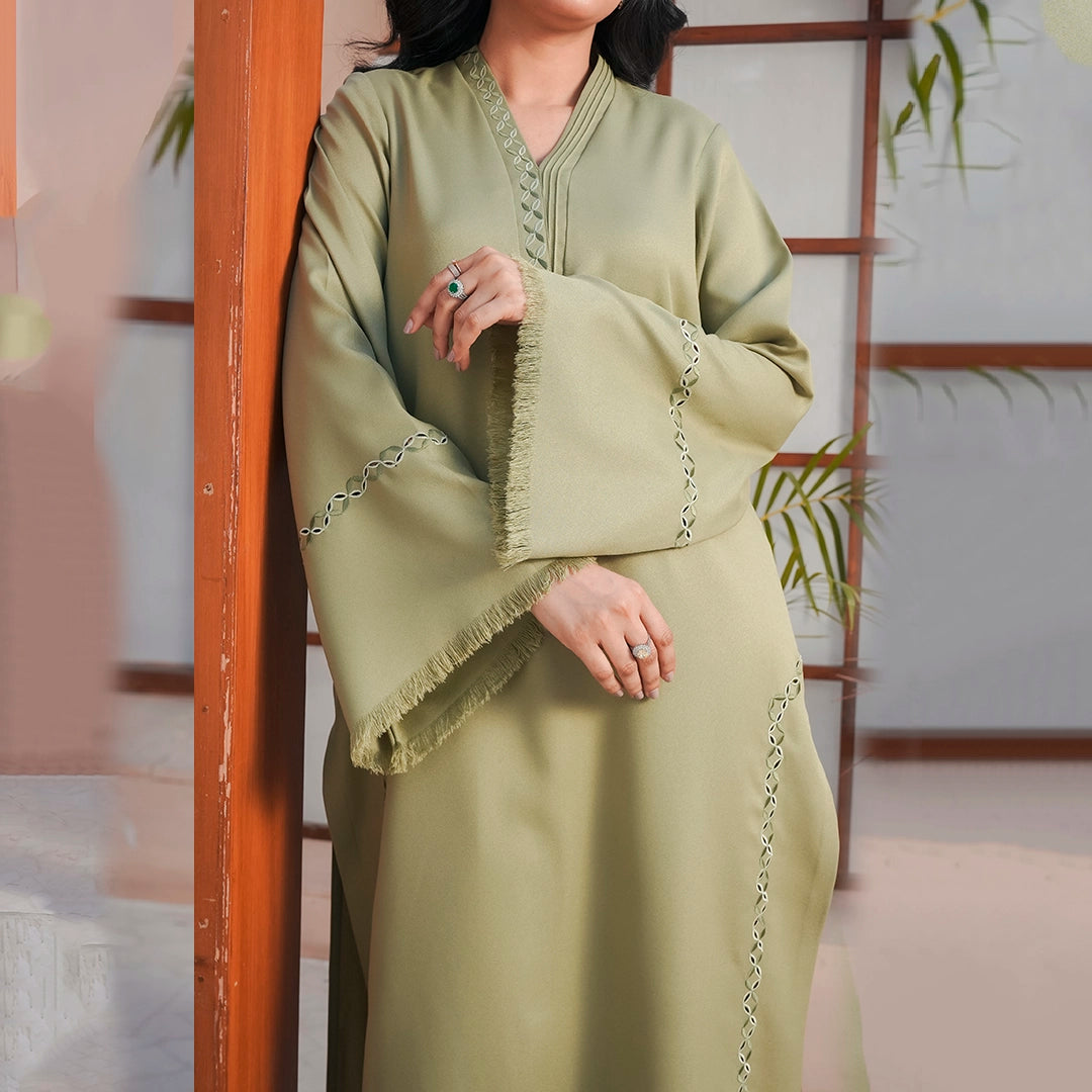 Moss Muse Set — detail view | Sachi Vera Pakistan