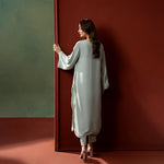 Velisse Soft Kurta Set — close-up | Sachi Vera Pakistan
