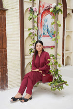 Deep Burgundy - Sachi Vera