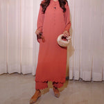 Burnt Rose Scalloped Set - Sachi Vera