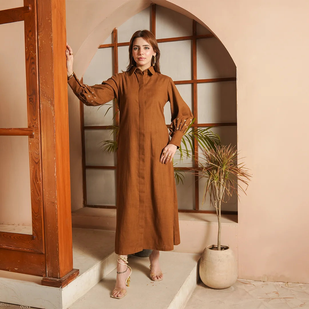 Rustique Aura — women's made-to-order kurta set | Sachi Vera Pakistan