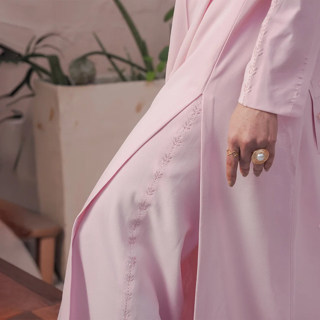 Blush Signature Set — back view | Sachi Vera Pakistan