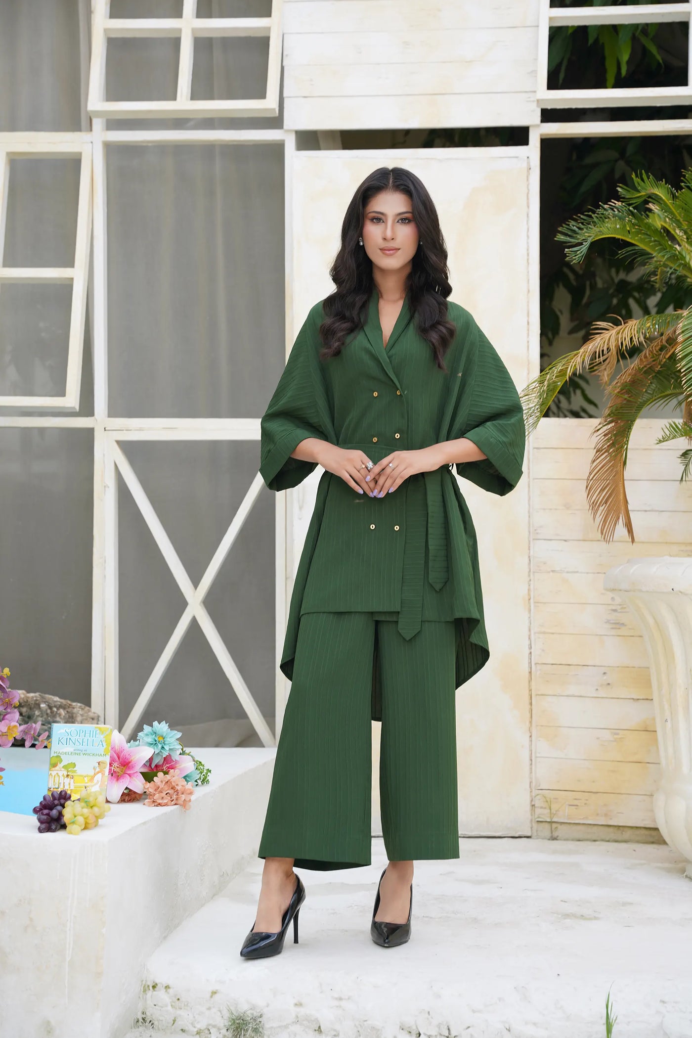 Forest Muse — women's made-to-order kurta set | Sachi Vera Pakistan