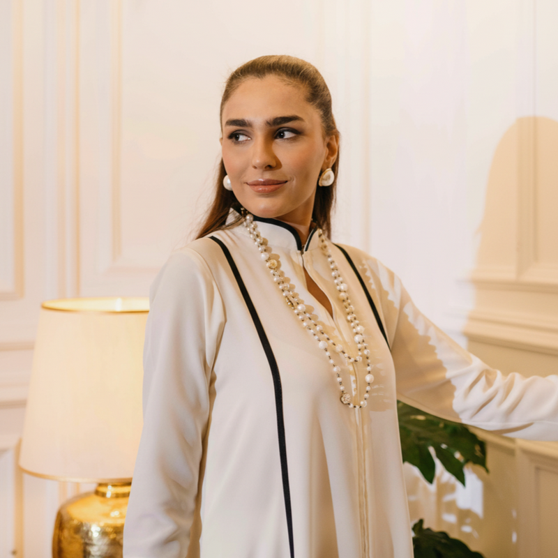 Royal Ivory — back view | Sachi Vera Pakistan