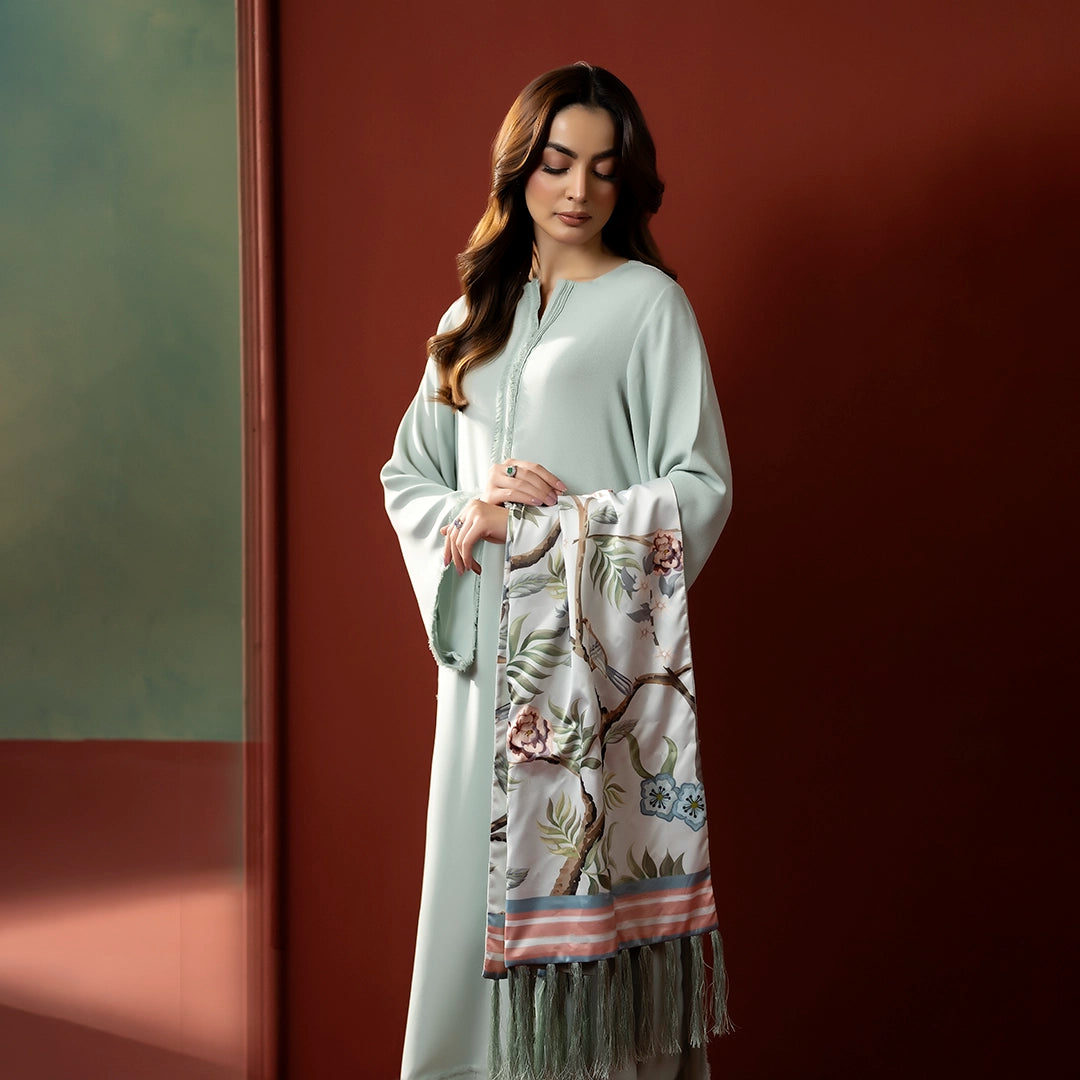 Velisse Soft Kurta Set — front view | Sachi Vera Pakistan