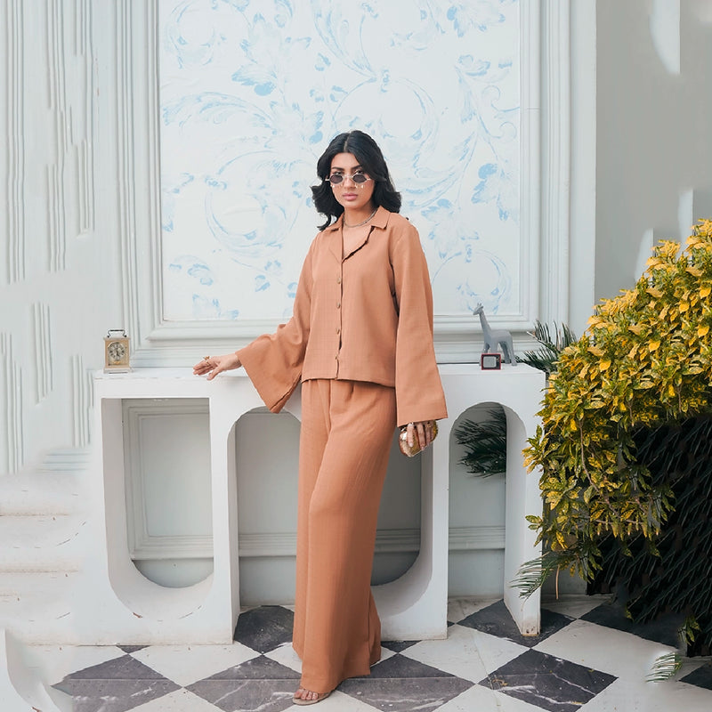 Terra Ease Co-ord — front view | Sachi Vera Pakistan