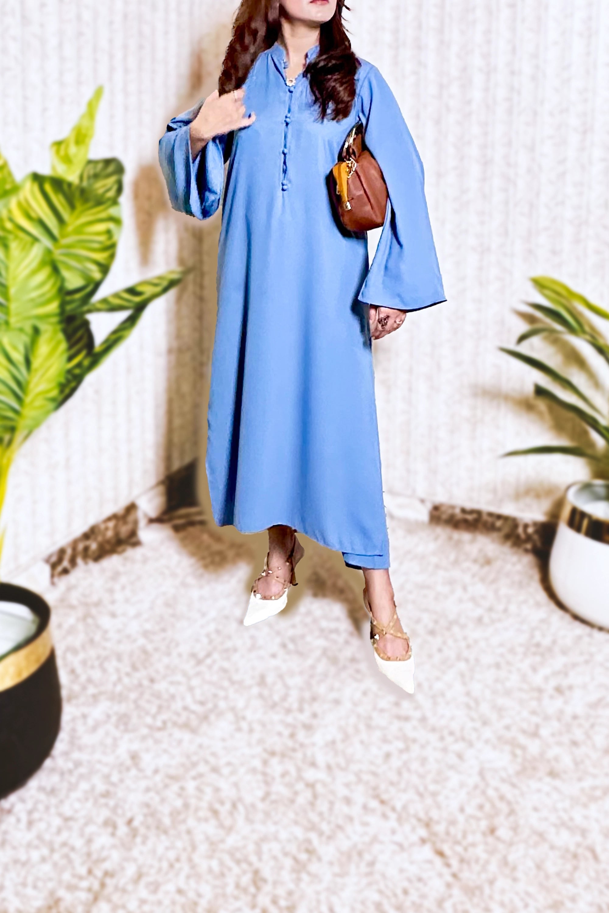 Dreamy Blue — front view | Sachi Vera Pakistan