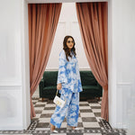 Ocean Whispers Set — detail view | Sachi Vera Pakistan