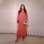 Burnt Rose Scalloped Set - Sachi Vera