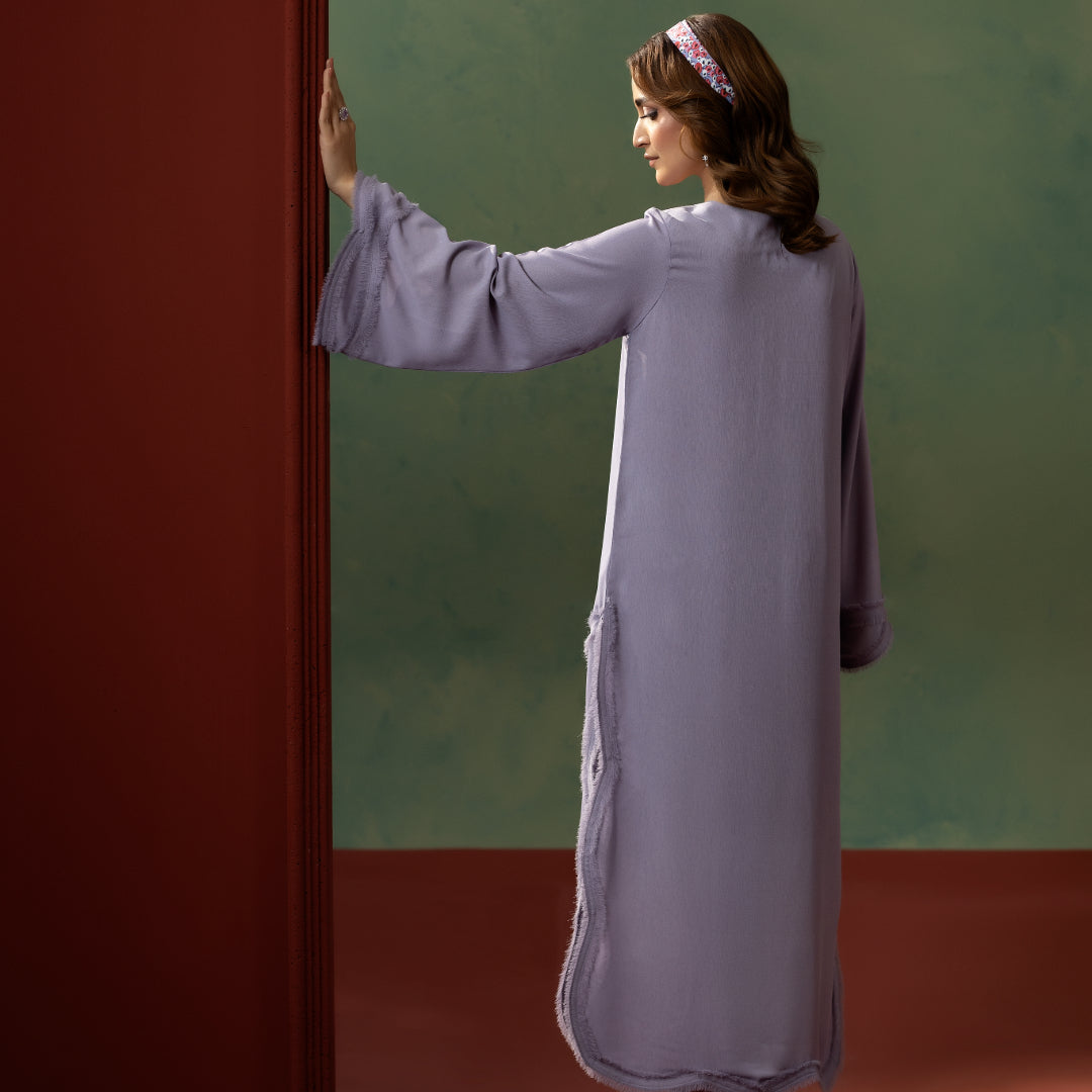 Lilac Grace Dress — alternate view | Sachi Vera Pakistan