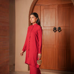 Scarlet Royale — close-up | Sachi Vera Pakistan
