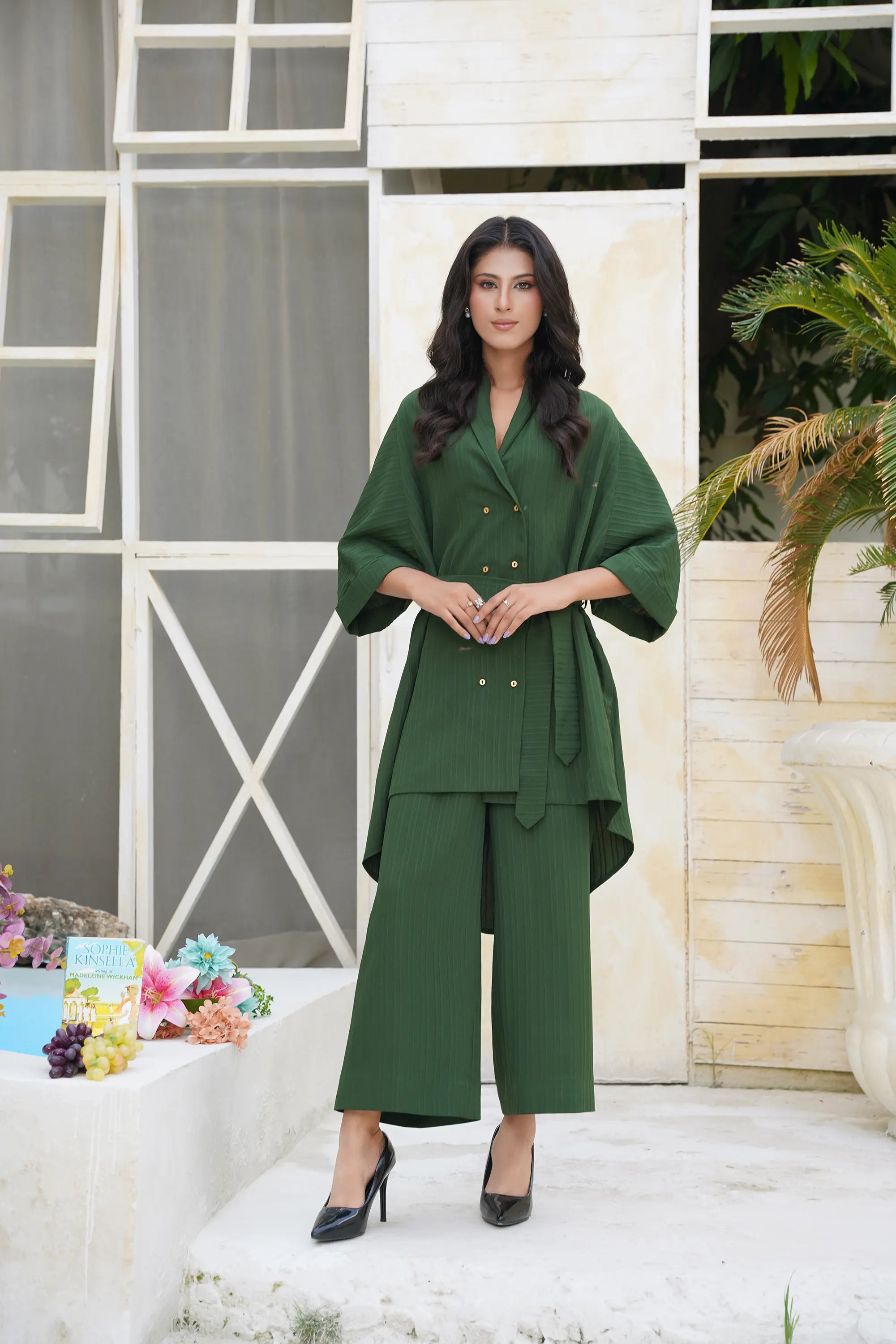 Forest Muse — women's made-to-order kurta set | Sachi Vera Pakistan
