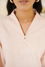 Linen Kiss — detail view | Sachi Vera Pakistan
